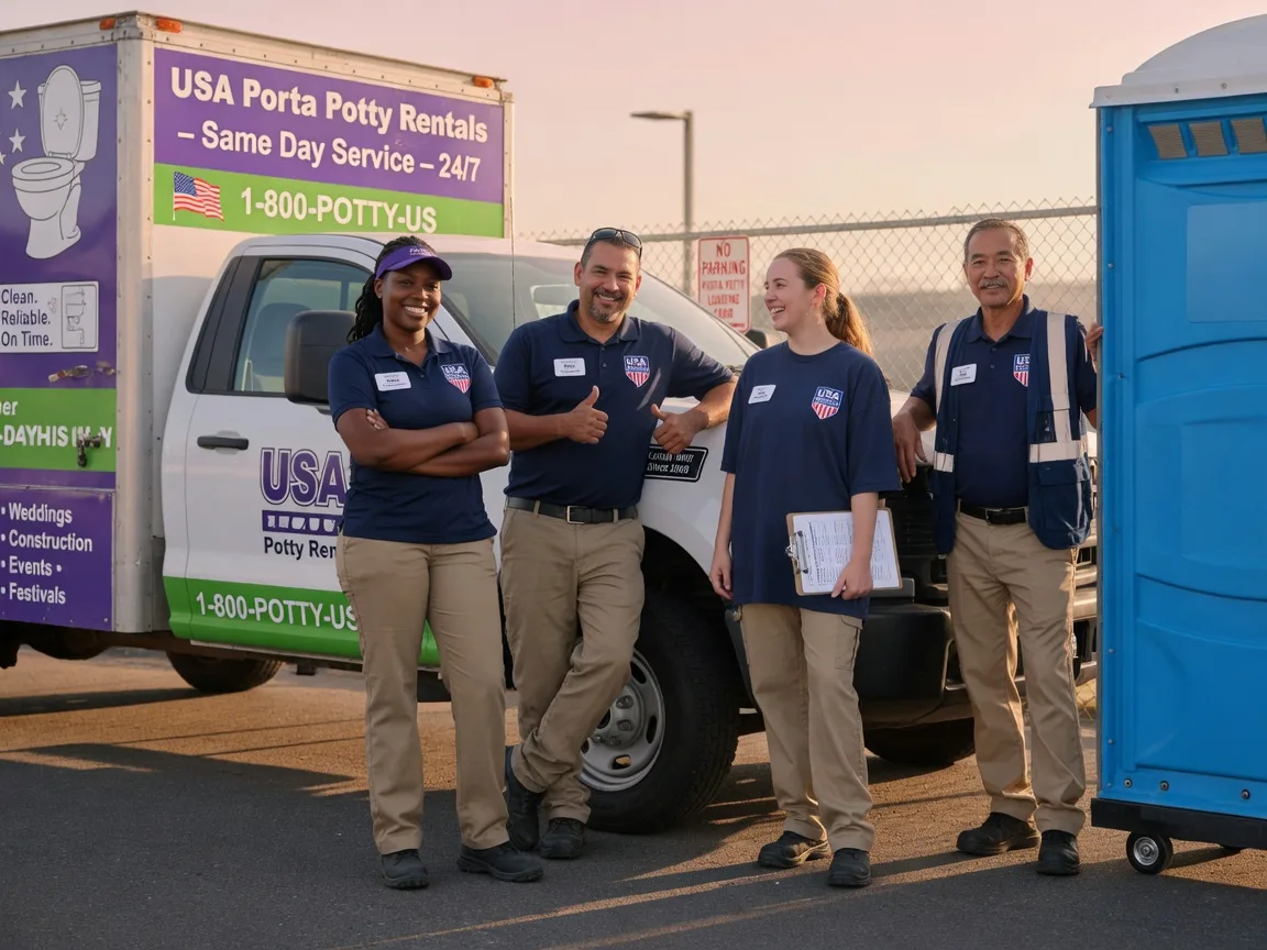 Porta Potty Rental company in Overgaard, AZ